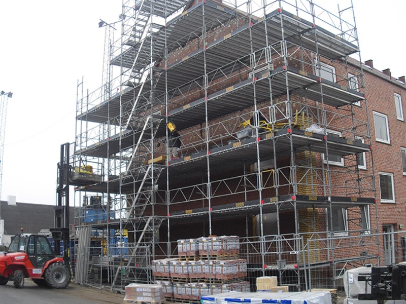 Stilladsudlejning i Randers - tilpassede løsninger og lokal ekspertise