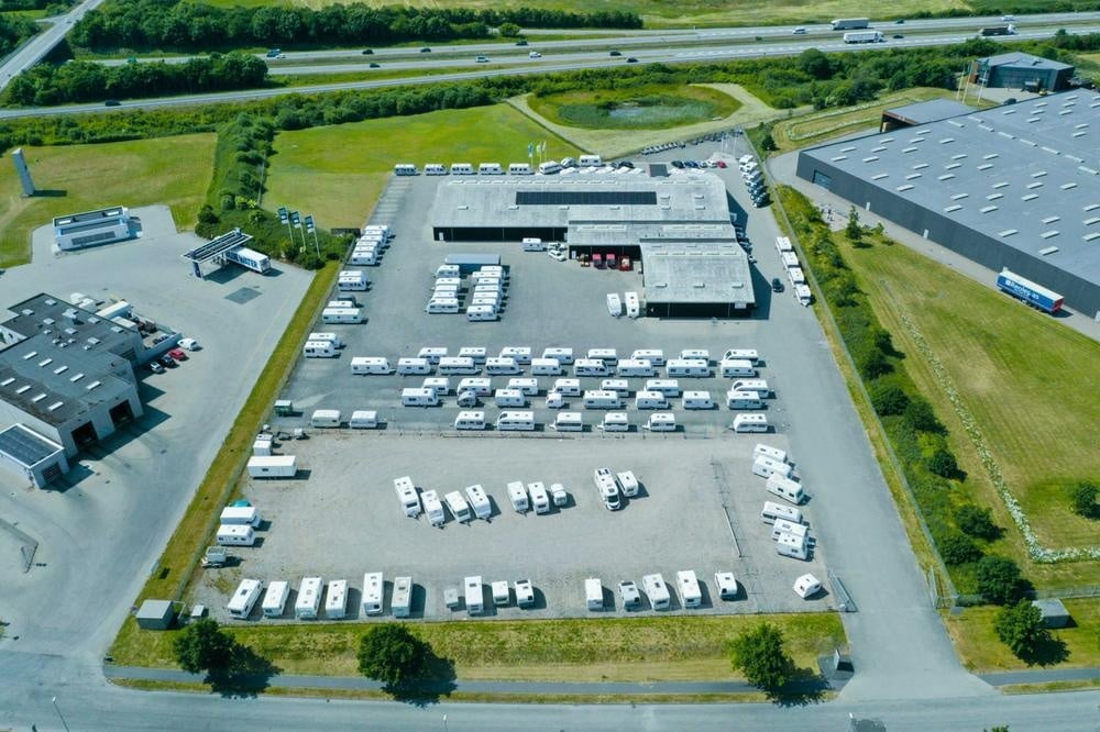 Find din næste campingvogn hos Jysk Caravan Center